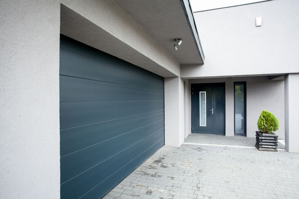 Clean residential garage