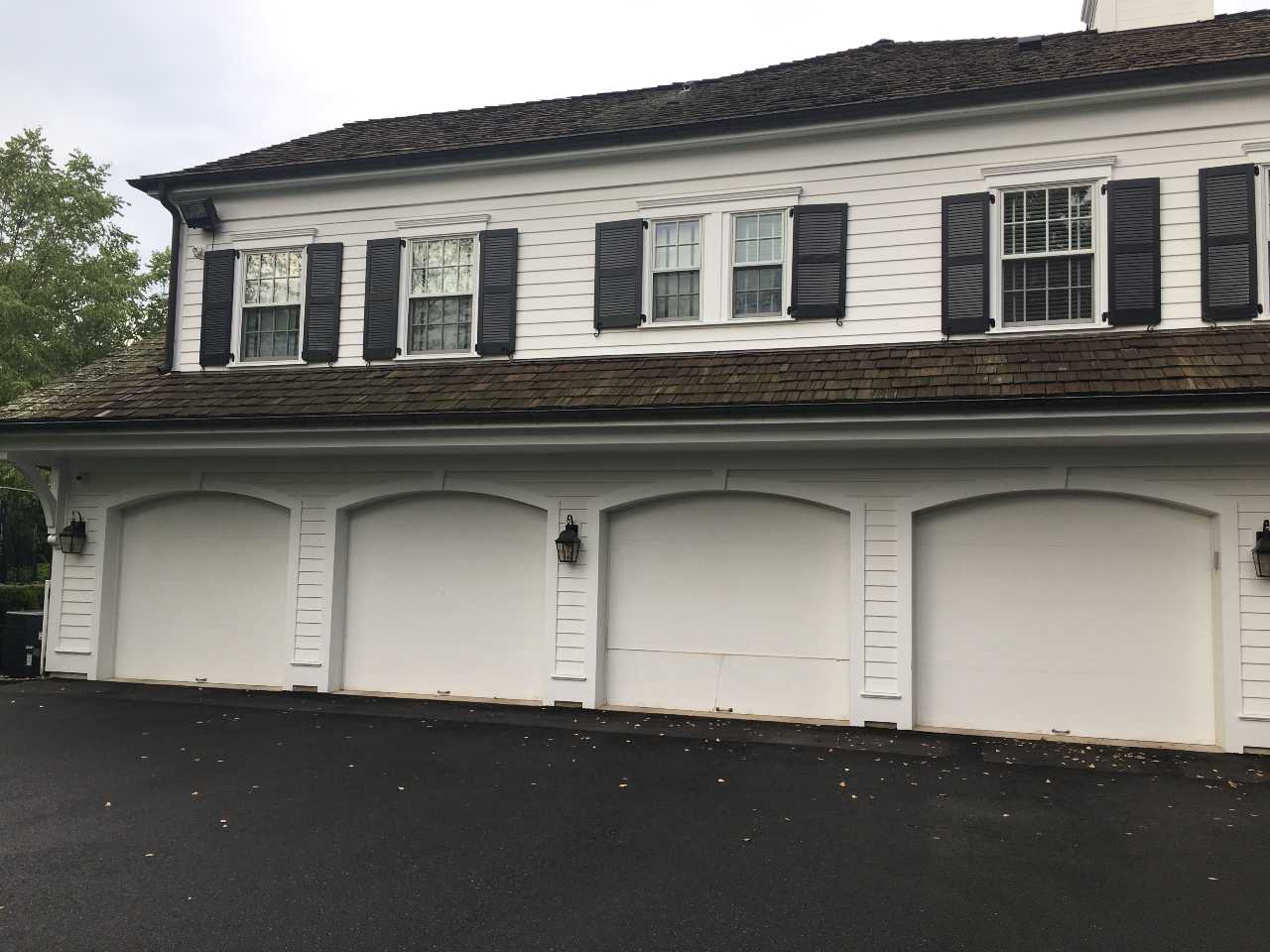 Premium residential garage door