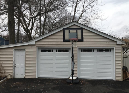 After garage door repair